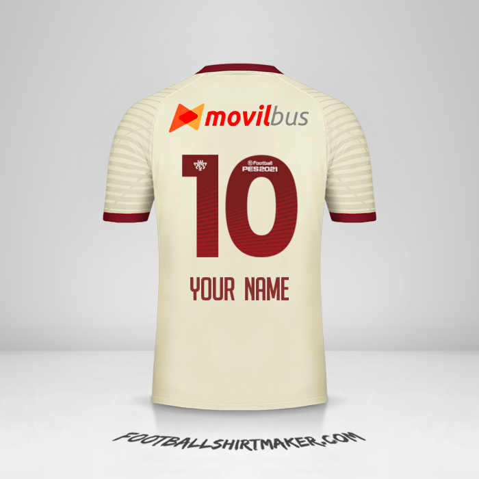 Universitario 2020 shirt number 10 your name