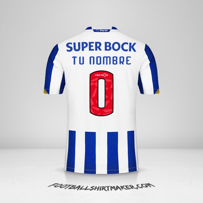 Camiseta FC Porto 2020/21 -  tu nombre - 0