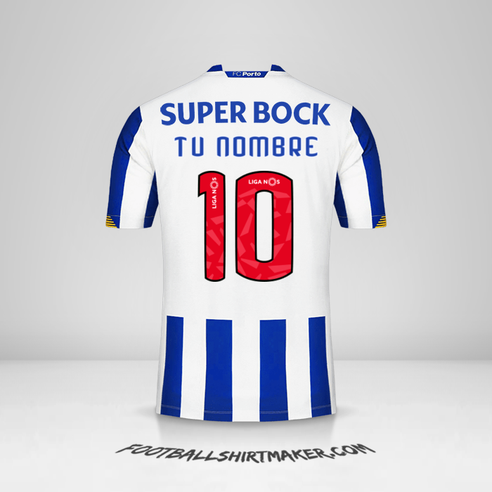 Camiseta FC Porto 2020/21 número 10 tu nombre