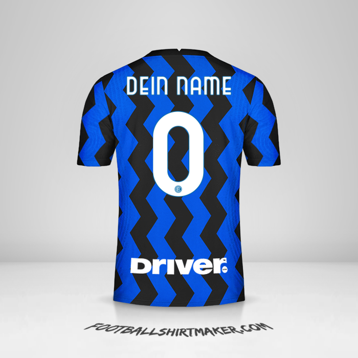 Trikot Inter 2020/21 -  dein name - 0