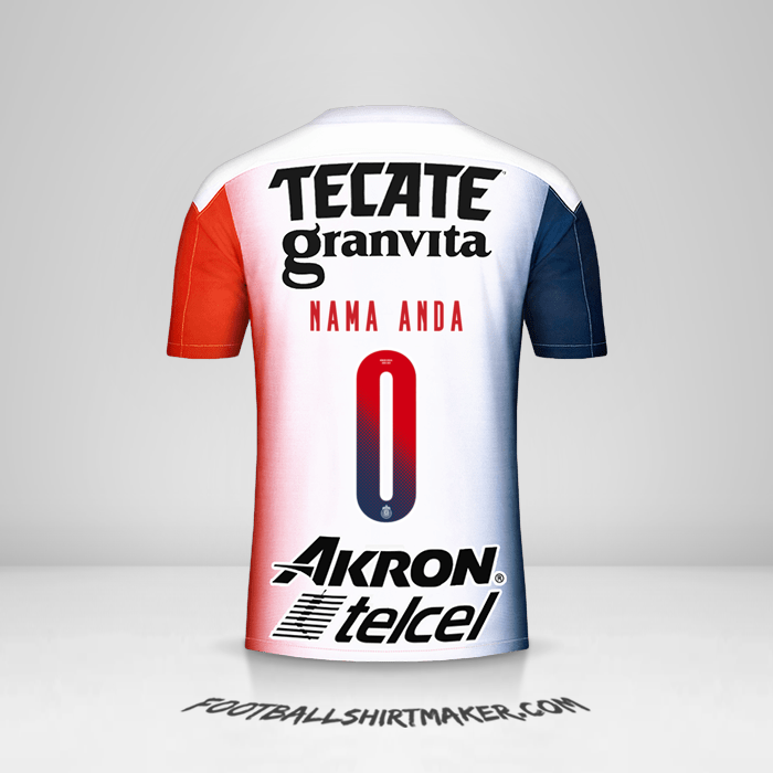 Jersey Guadalajara 2020/21 II -  nama anda - 0