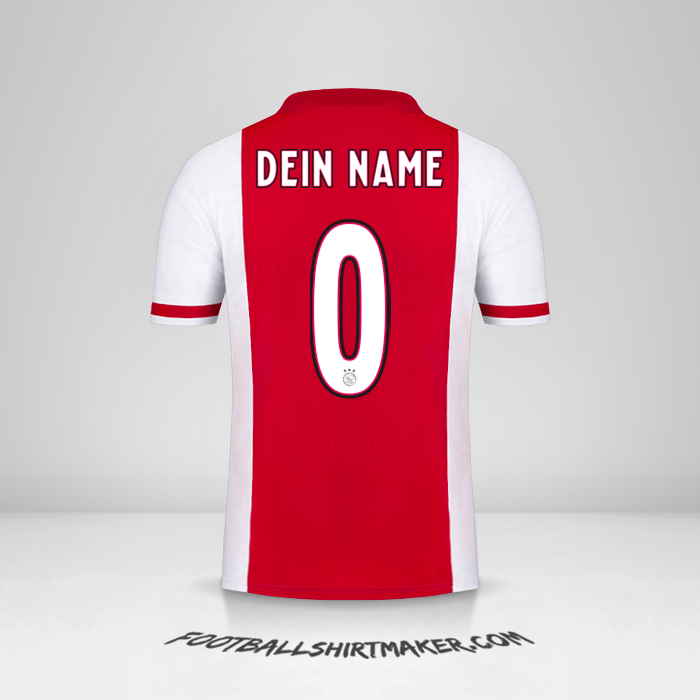 Trikot AFC Ajax 2020/21 -  dein name - 0