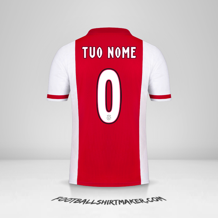 Maglia AFC Ajax 2020/21 -  tuo nome - 0
