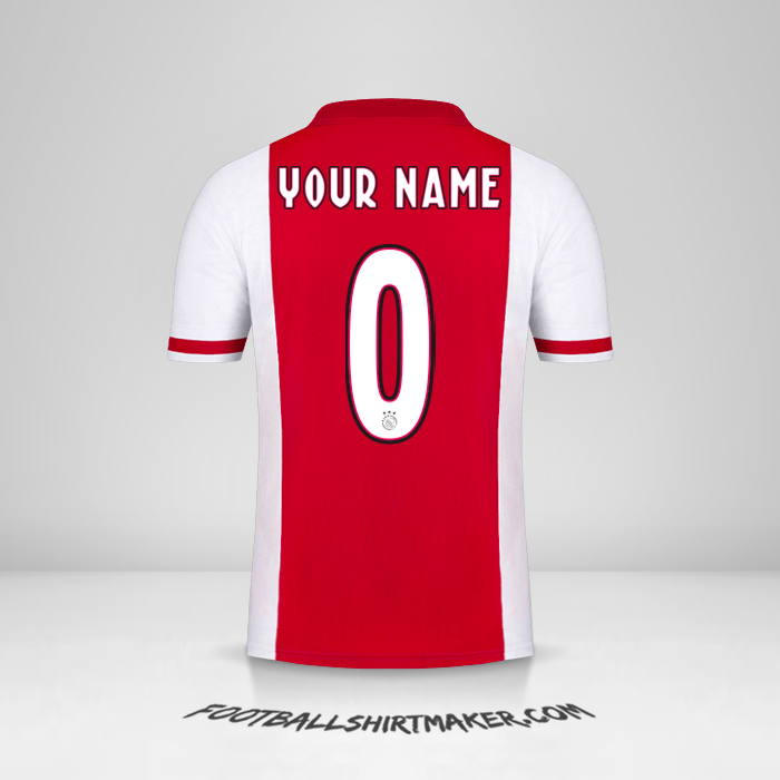 Shirt AFC Ajax 2020/21 -  your name - 0