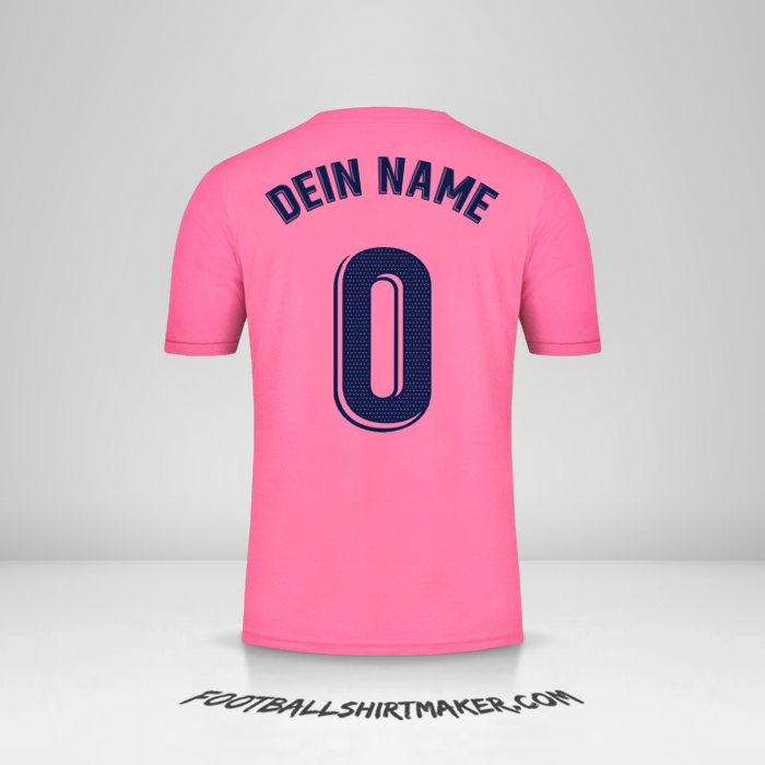 Trikot Real Madrid CF 2020/21 II -  dein name - 0