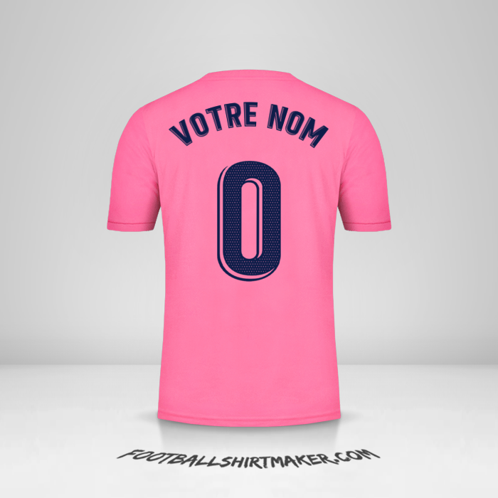 Maillot Real Madrid CF 2020/21 II -  votre nom - 0