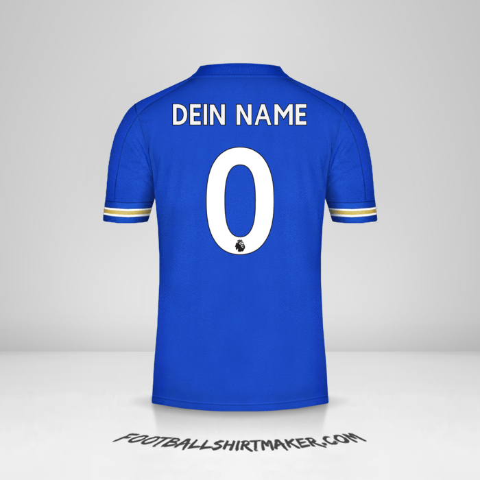 Trikot Leicester City FC 2020/21 -  dein name - 0