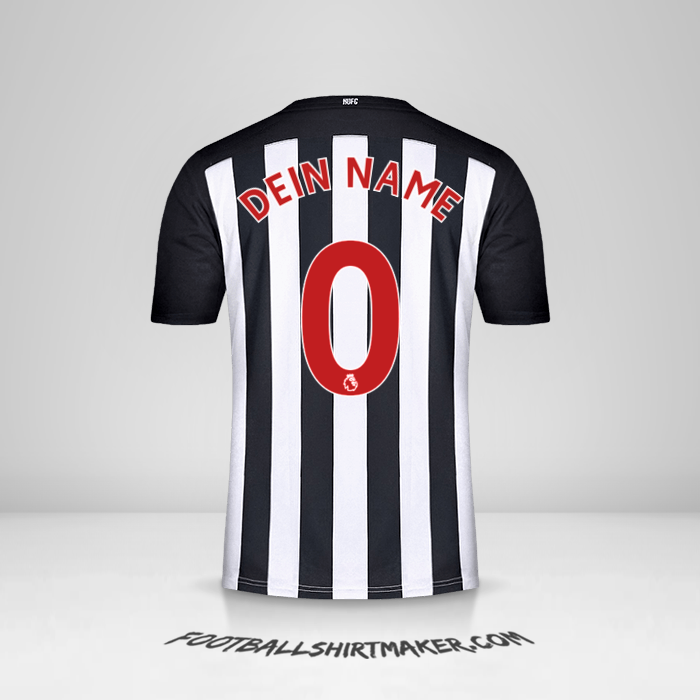 Trikot Newcastle United FC 2020/21 -  dein name - 0