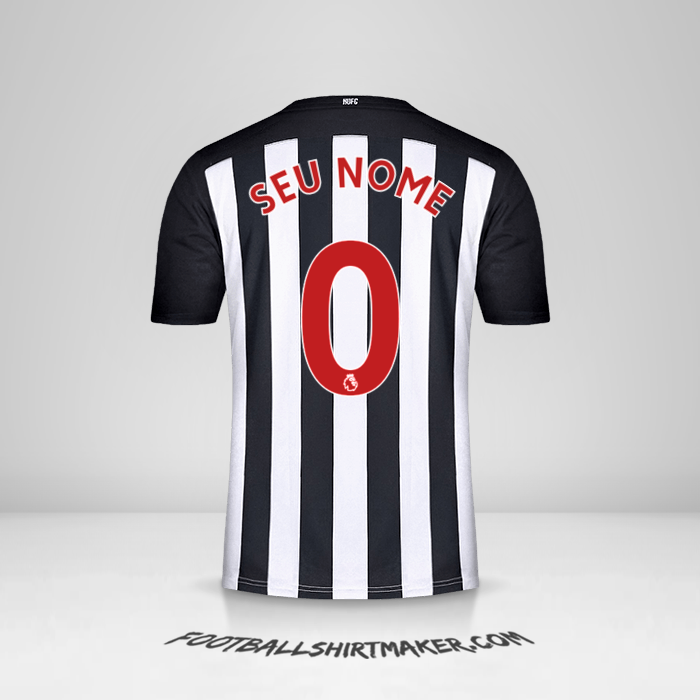 Camisa Newcastle United FC 2020/21 -  seu nome - 0