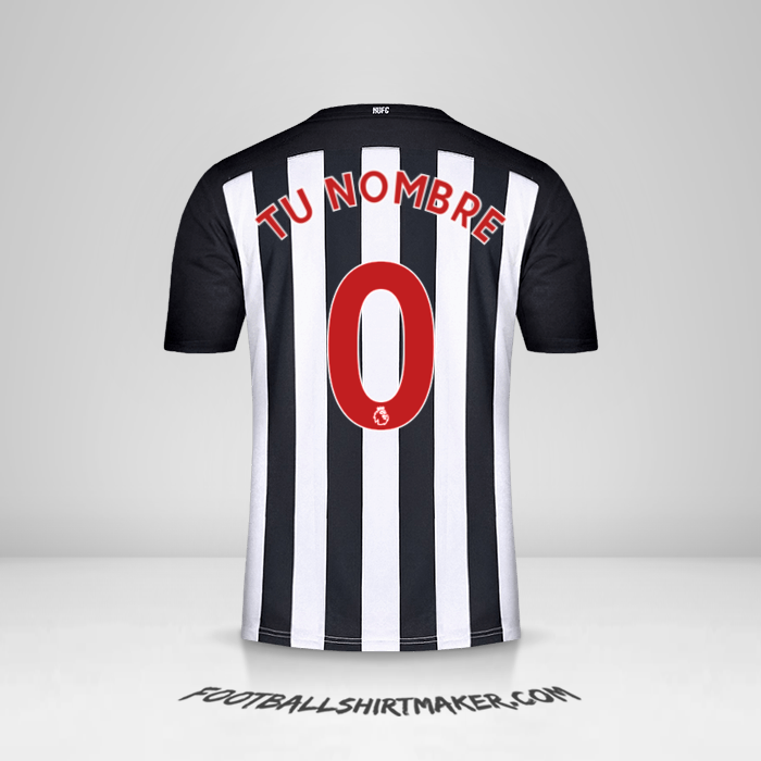 Jersey Newcastle United FC 2020/21 -  tu nombre - 0