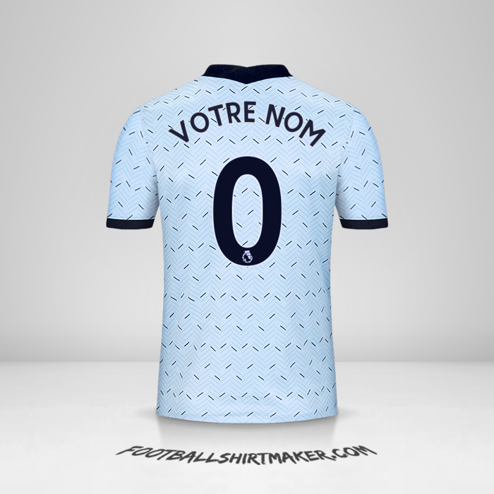 Maillot Chelsea 2020/21 II -  votre nom - 0