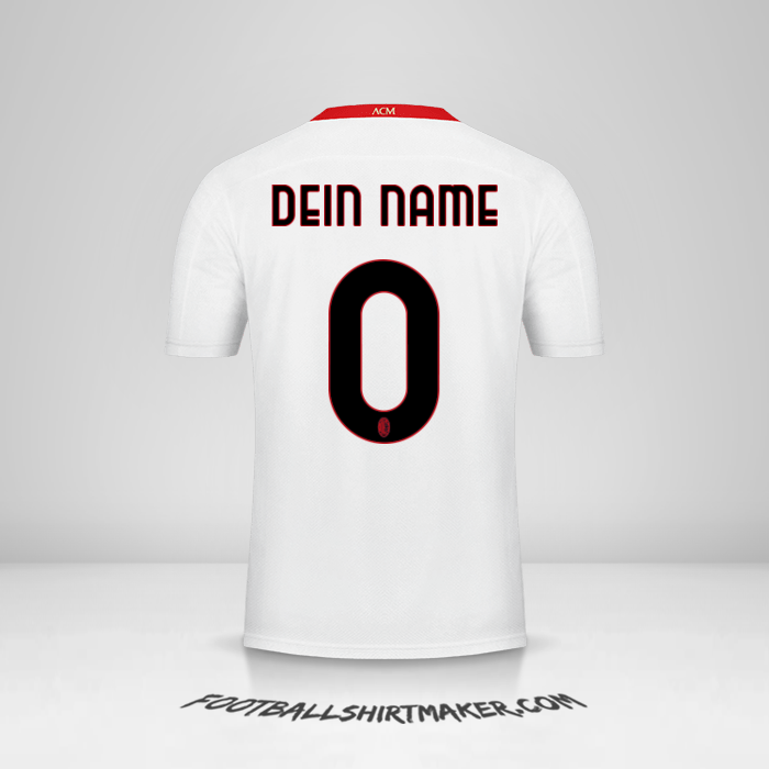 Trikot AC Milan 2020/21 II -  dein name - 0