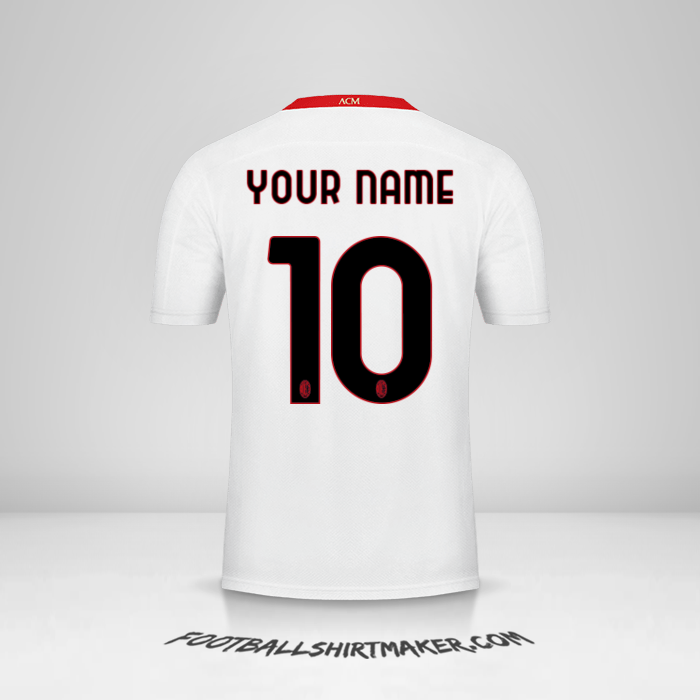 AC Milan 2020/21 II jersey number 10 your name