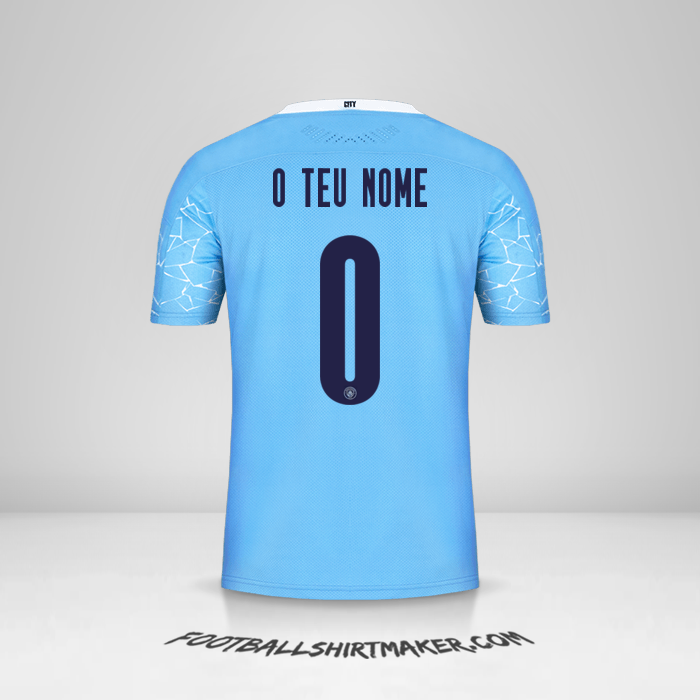 Camisola Manchester City 2020/21 Cup -  o teu nome - 0