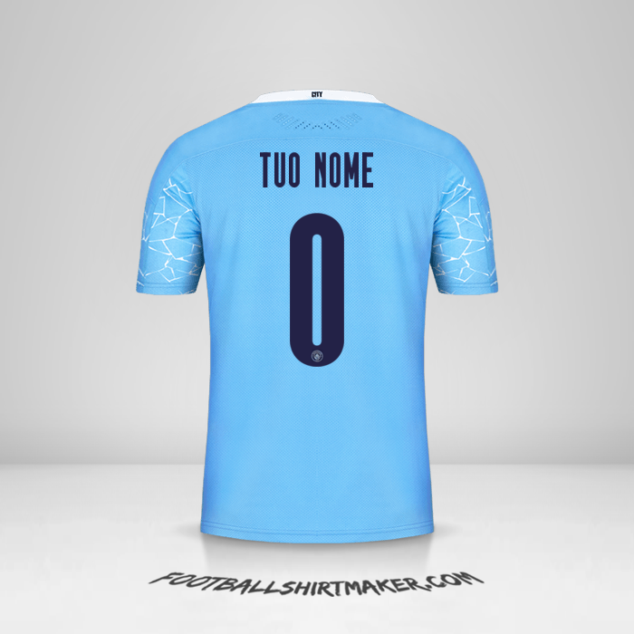 Maglia Manchester City 2020/21 Cup -  tuo nome - 0