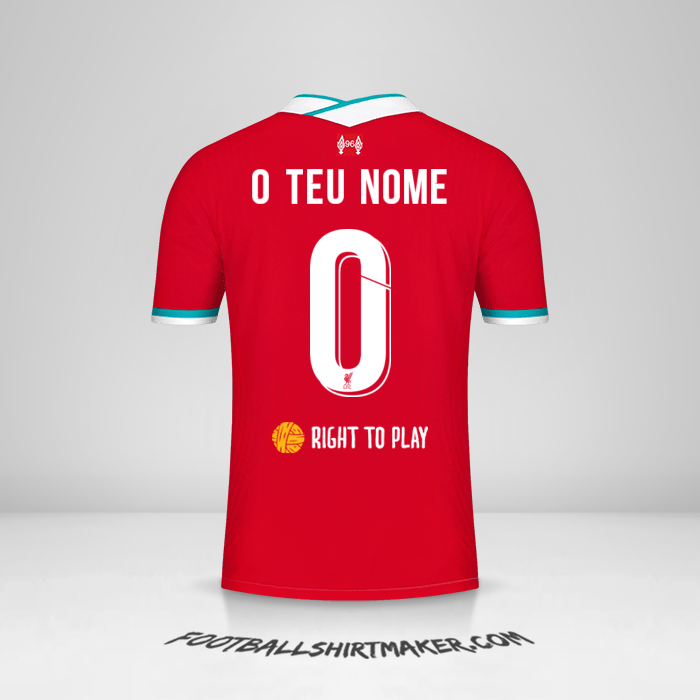 Camisola Liverpool FC 2020/21 Cup -  o teu nome - 0