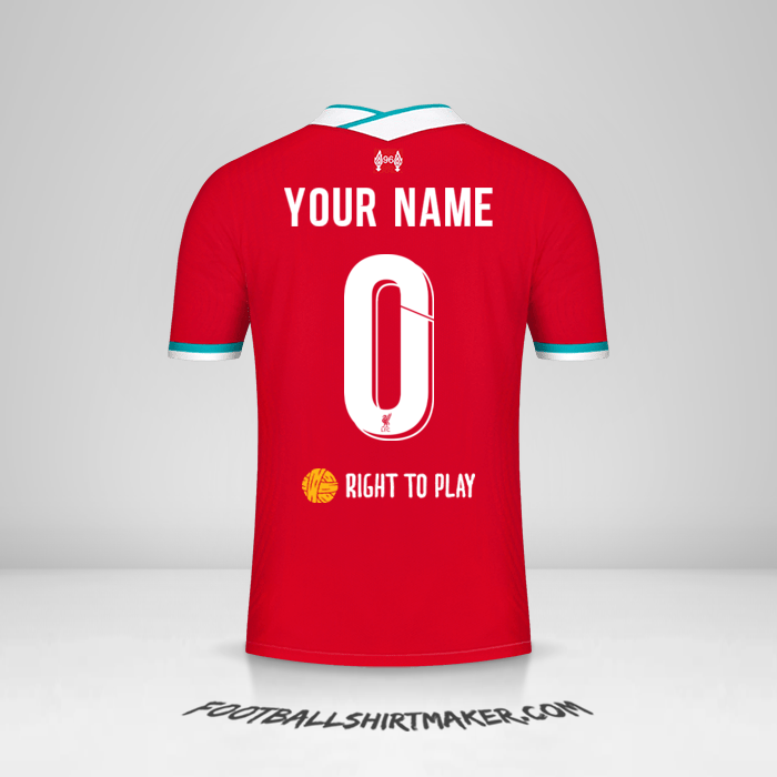 Shirt Liverpool FC 2020/21 Cup -  your name - 0