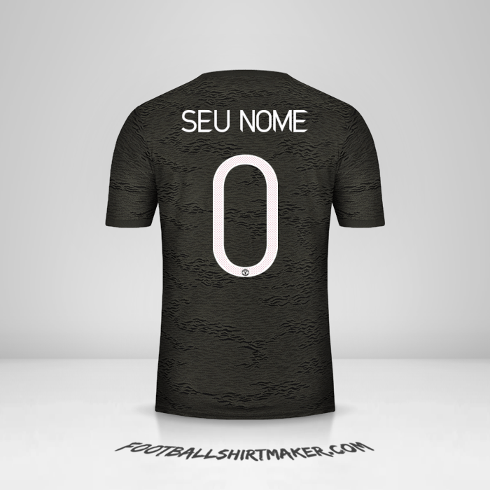 Camisa Manchester United 2020/21 Cup II -  seu nome - 0