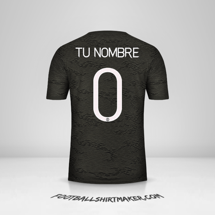 Camiseta Manchester United 2020/21 Cup II -  tu nombre - 0