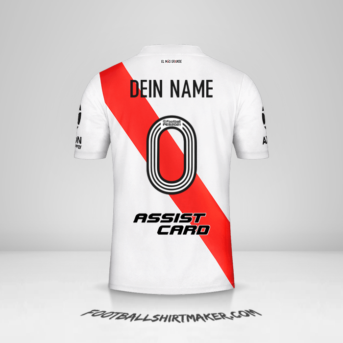 Trikot River Plate 2020/21 -  dein name - 0