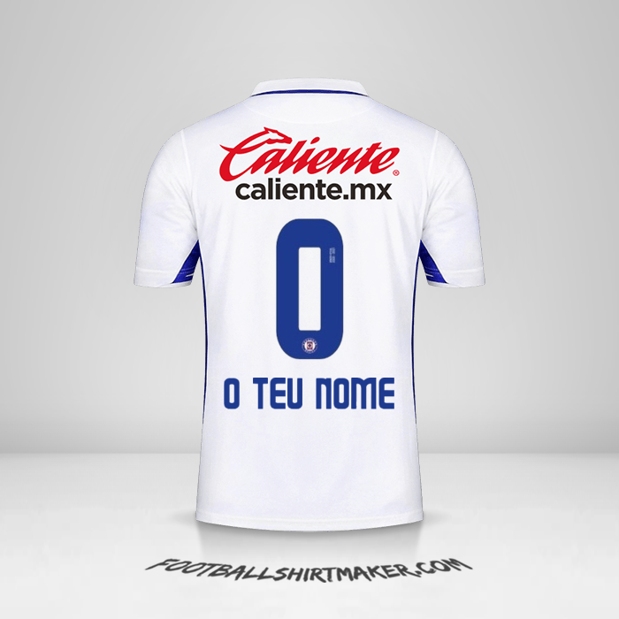 Camisola Cruz Azul 2020/21 II -  o teu nome - 0