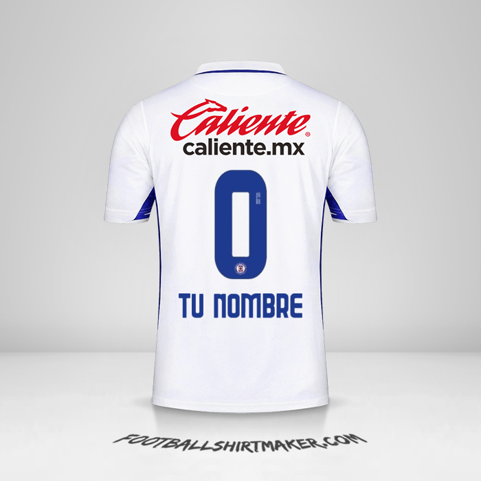 Jersey Cruz Azul 2020/21 II -  tu nombre - 0