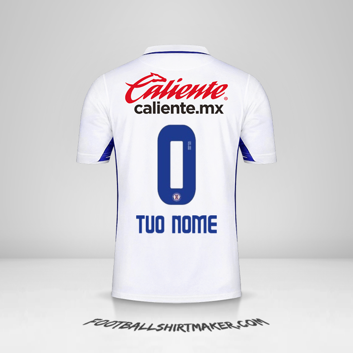 Maglia Cruz Azul 2020/21 II -  tuo nome - 0