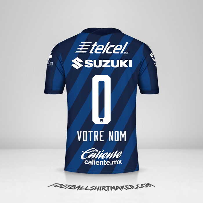 Maillot Pumas UNAM 2020/21 II -  votre nom - 0