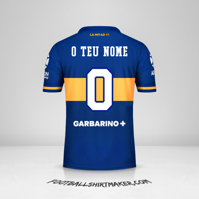 Camisola Boca Juniors 2020/21 -  o teu nome - 0