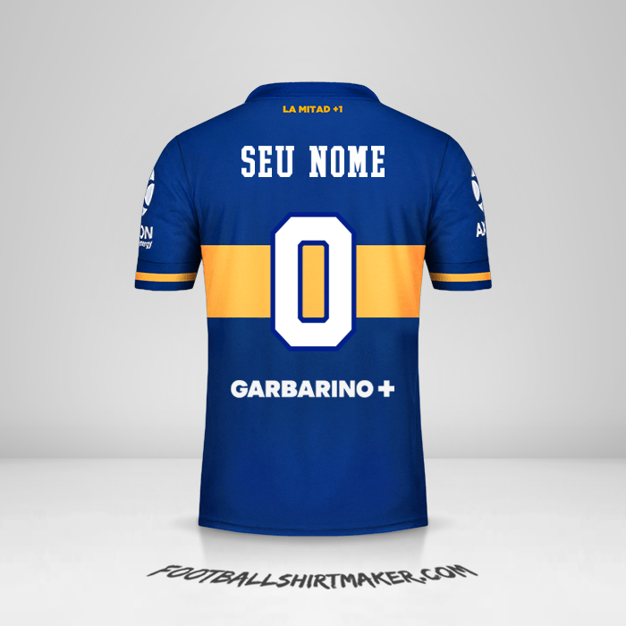 Camisa Boca Juniors 2020/21 -  seu nome - 0