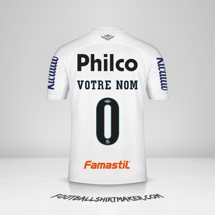 Maillot Santos FC Libertadores 2020 -  votre nom - 0