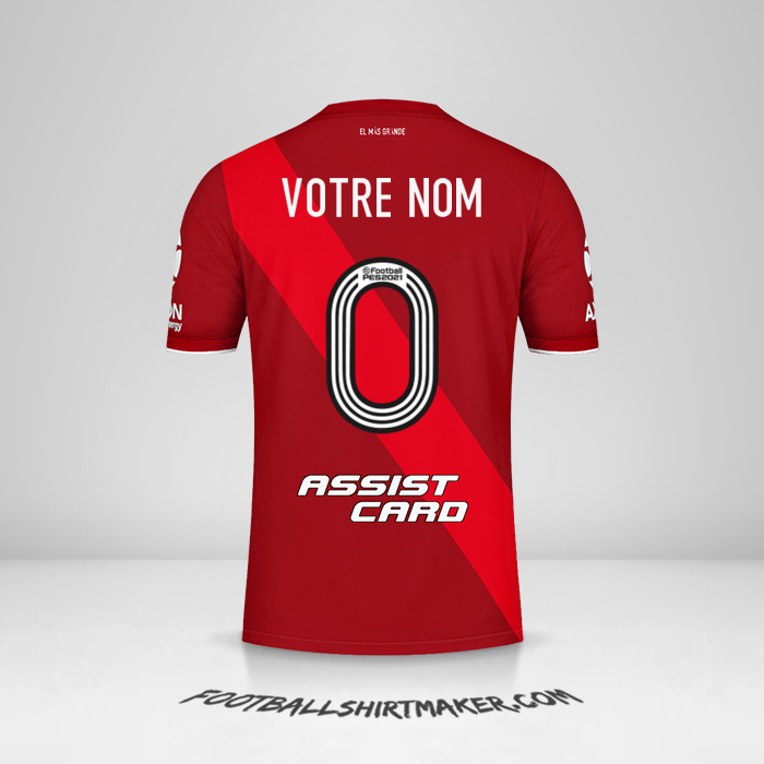 Maillot River Plate 2020/21 II -  votre nom - 0