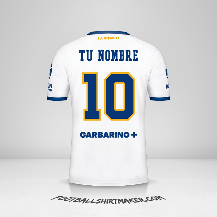 Jersey Boca Juniors 2020/21 II número 10 tu nombre