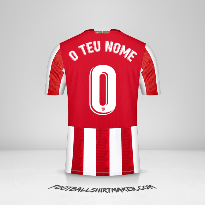 Camisola Athletic Club 2020/21 -  o teu nome - 0