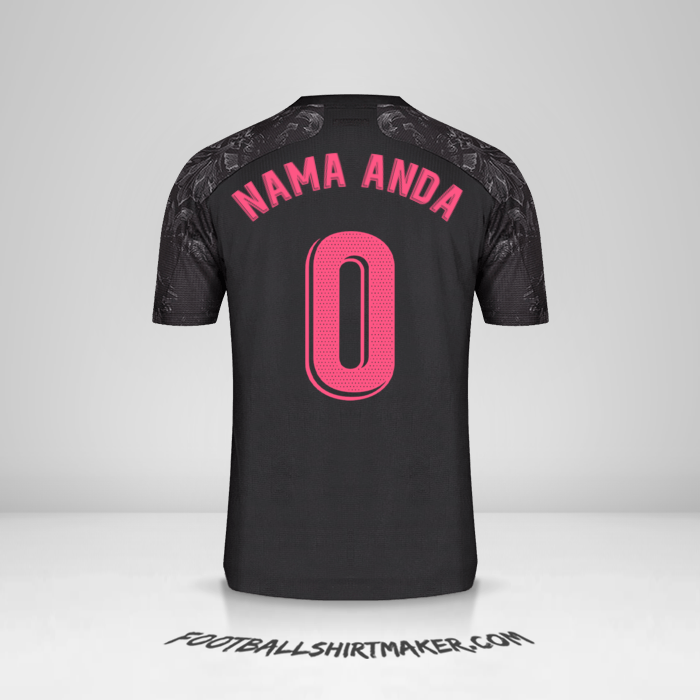 Jersey Real Madrid CF 2020/21 III -  nama anda - 0