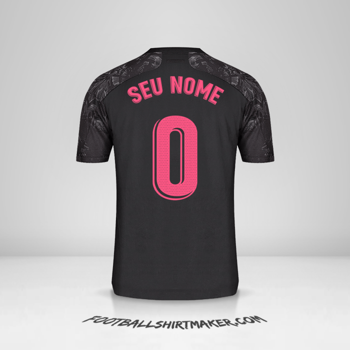 Camisa Real Madrid CF 2020/21 III -  seu nome - 0