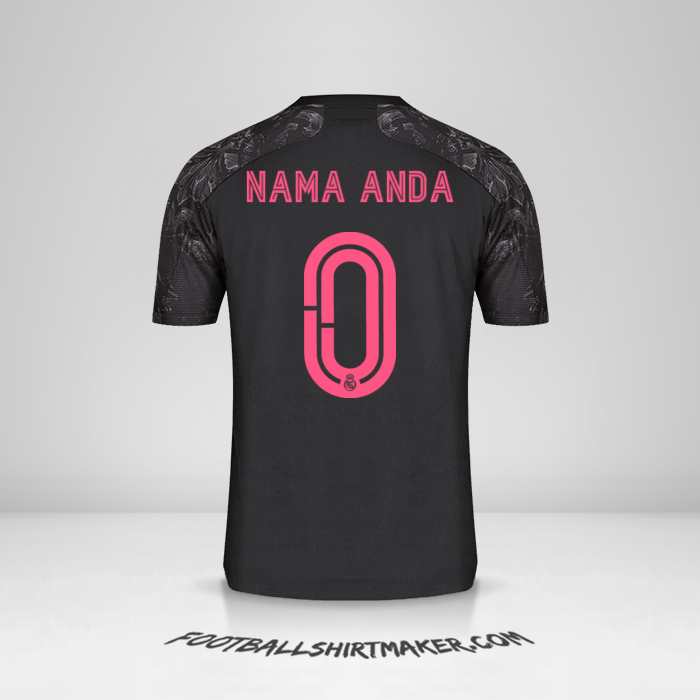 Jersey Real Madrid CF 2020/21 Cup III -  nama anda - 0