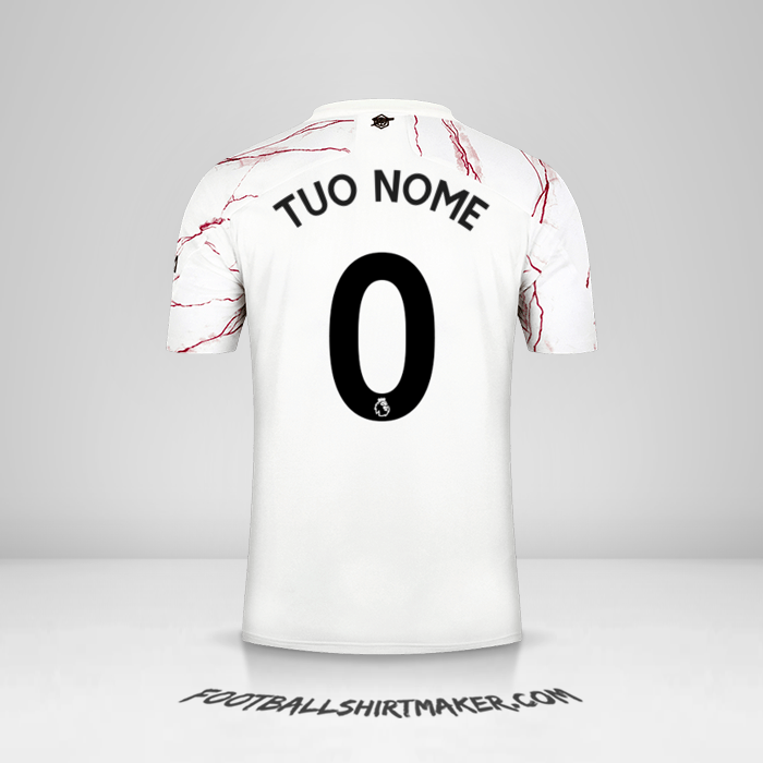 Maglia Arsenal 2020/21 II -  tuo nome - 0