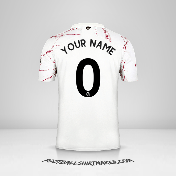 Jersey Arsenal 2020/21 II -  your name - 0