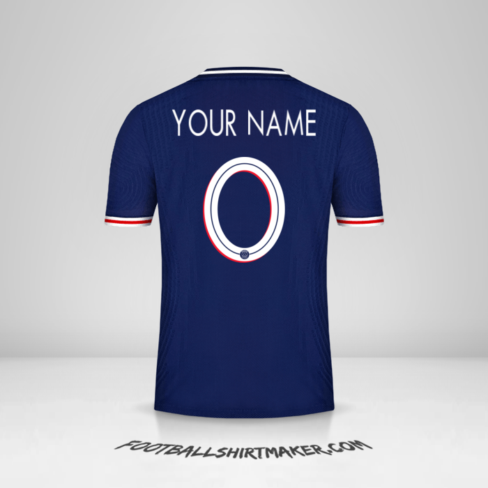 Shirt Paris Saint Germain 2020/21 Cup -  your name - 0