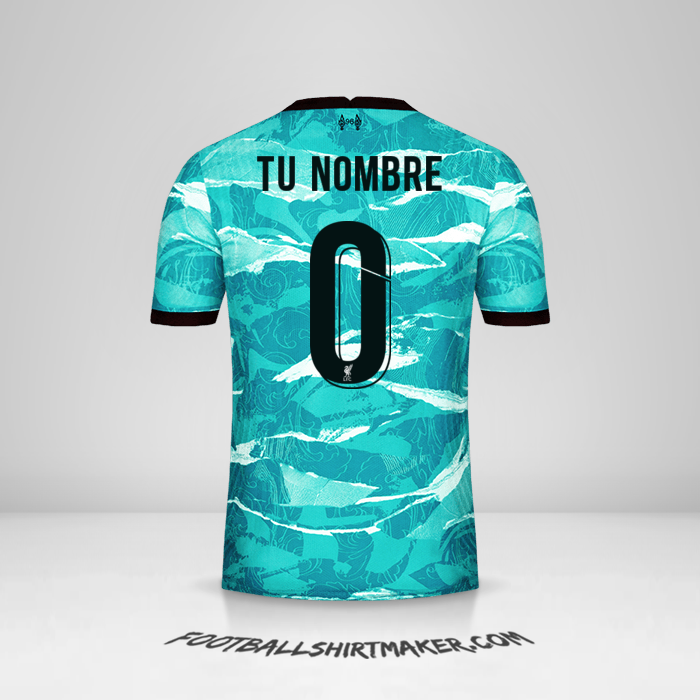 Jersey Liverpool FC 2020/21 Cup II -  tu nombre - 0