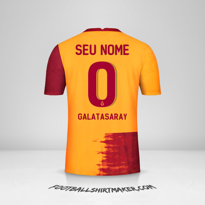 Camisa Galatasaray SK 2020/21 Cup -  seu nome - 0