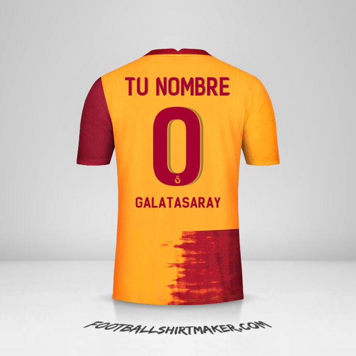 Camiseta Galatasaray SK 2020/21 Cup -  tu nombre - 0