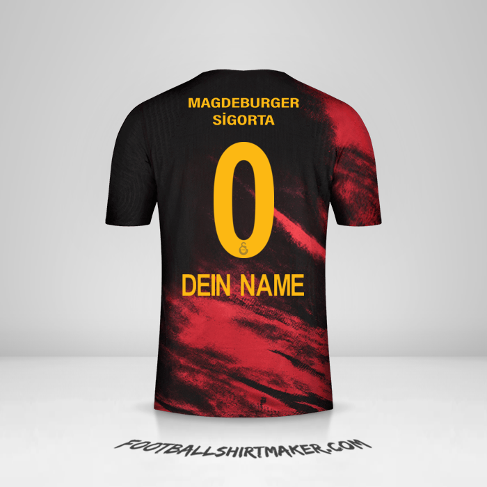 Trikot Galatasaray SK 2020/21 II -  dein name - 0