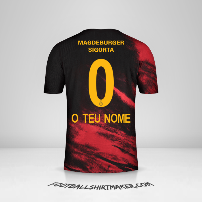 Camisola Galatasaray SK 2020/21 II -  o teu nome - 0