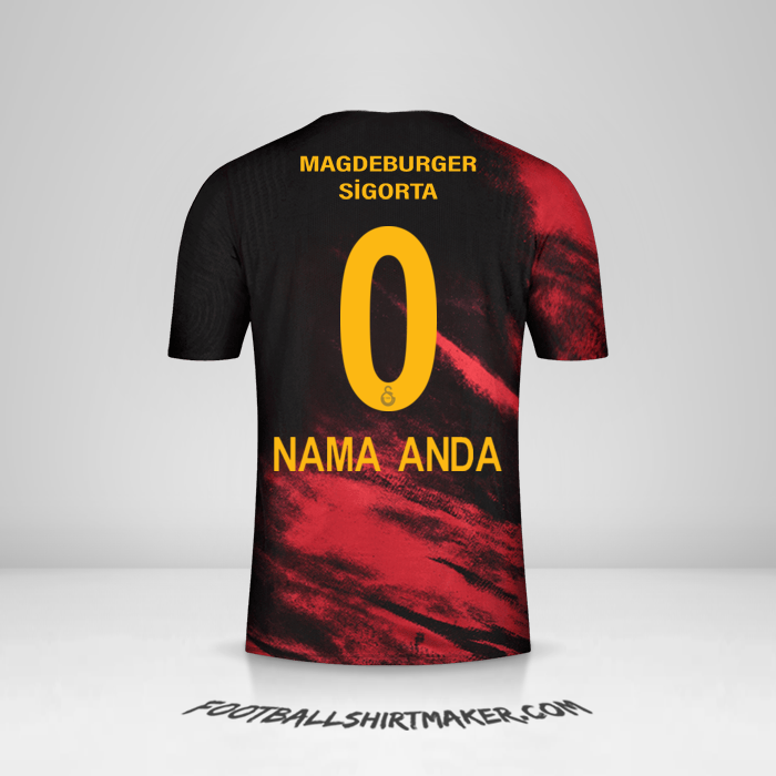 Jersey Galatasaray SK 2020/21 II -  nama anda - 0