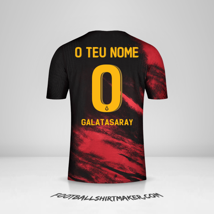 Camisola Galatasaray SK 2020/21 Cup II -  o teu nome - 0