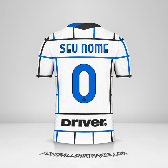 Camisa Inter 2020/21 II -  seu nome - 0