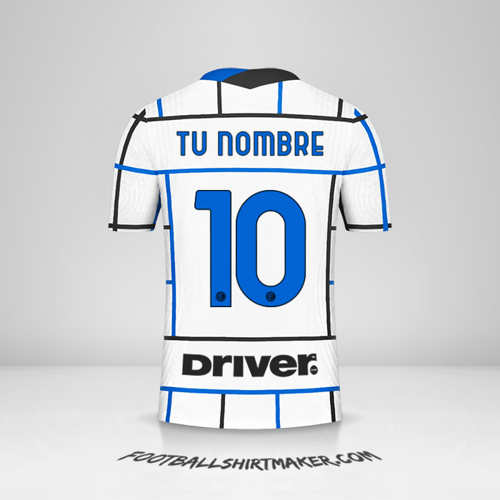 Jersey Inter 2020/21 II número 10 tu nombre