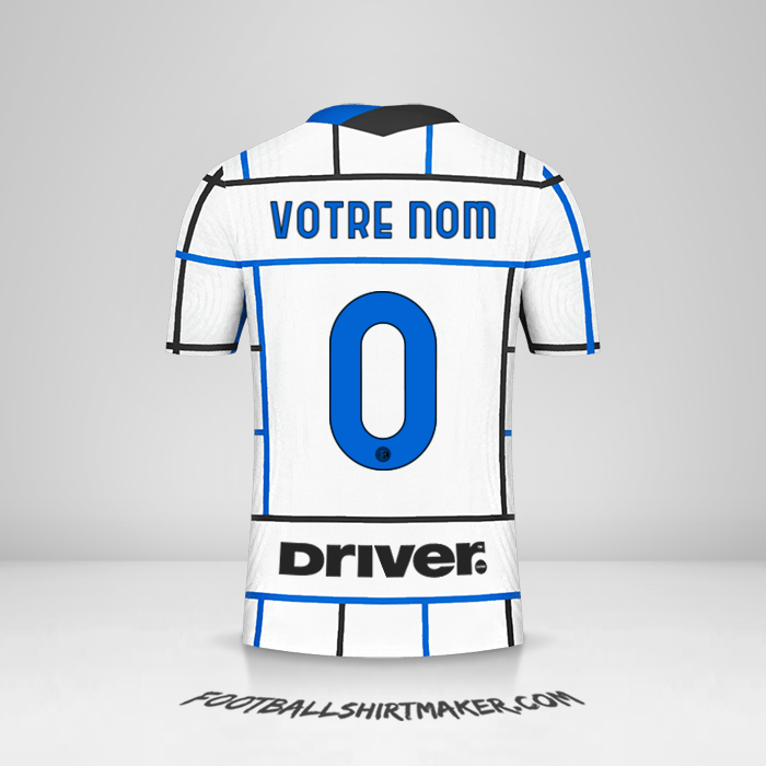 Maillot Inter 2020/21 II -  votre nom - 0